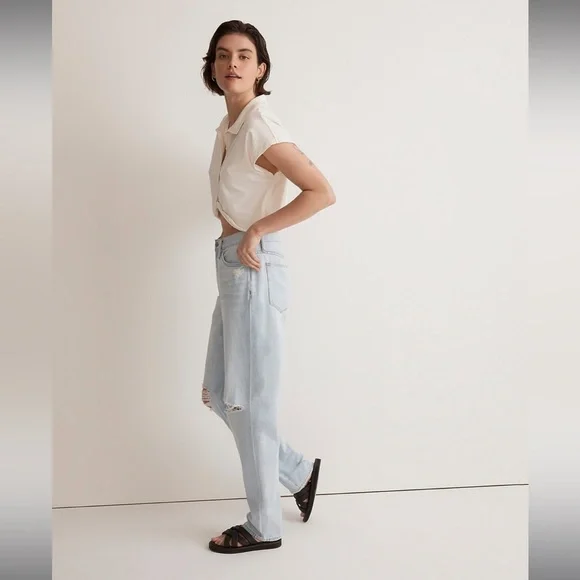 NWT Madewell The Slouchy Boyjean - Picture 3 of 14